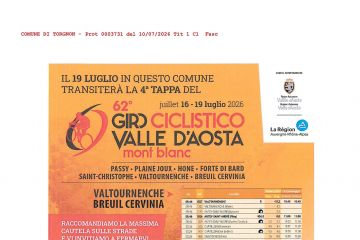 Avviso alla popolazione